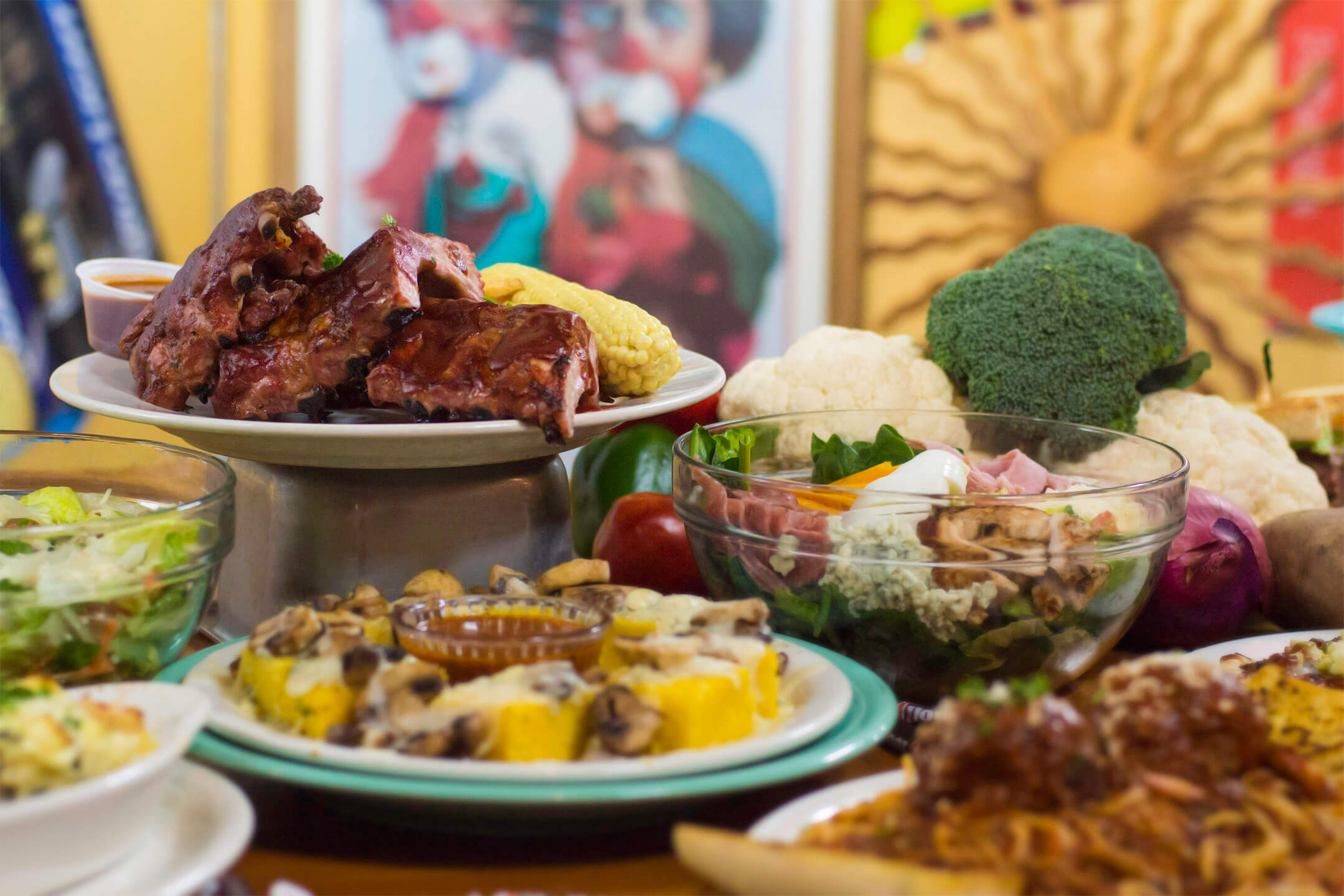 Pizza, pasta, steaks & more.